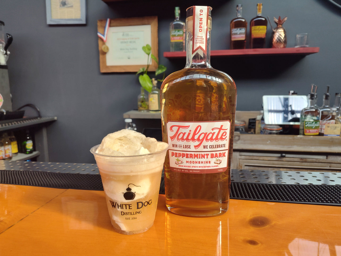 Tailgate Peppermint Bark Moonshine